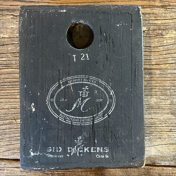 Sid Dickens Memory Block T21 Trans Retired Pre Owned - Picture 2 of 6